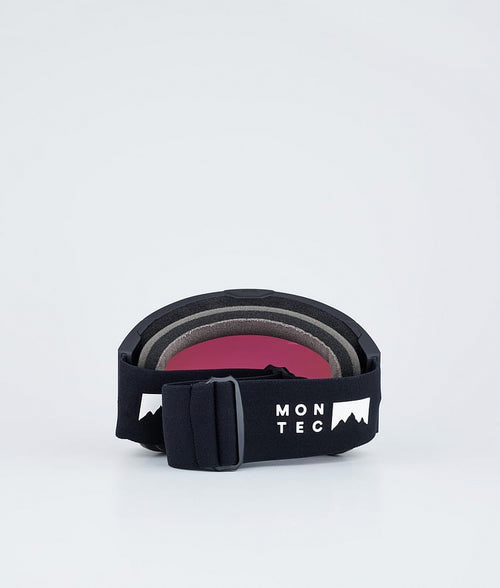 Masque De Ski – Noir Avec Écran Miroir Vert Tourmaline