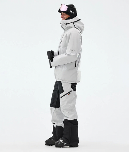 Oracle Veste de ski pour homme – Gris clair