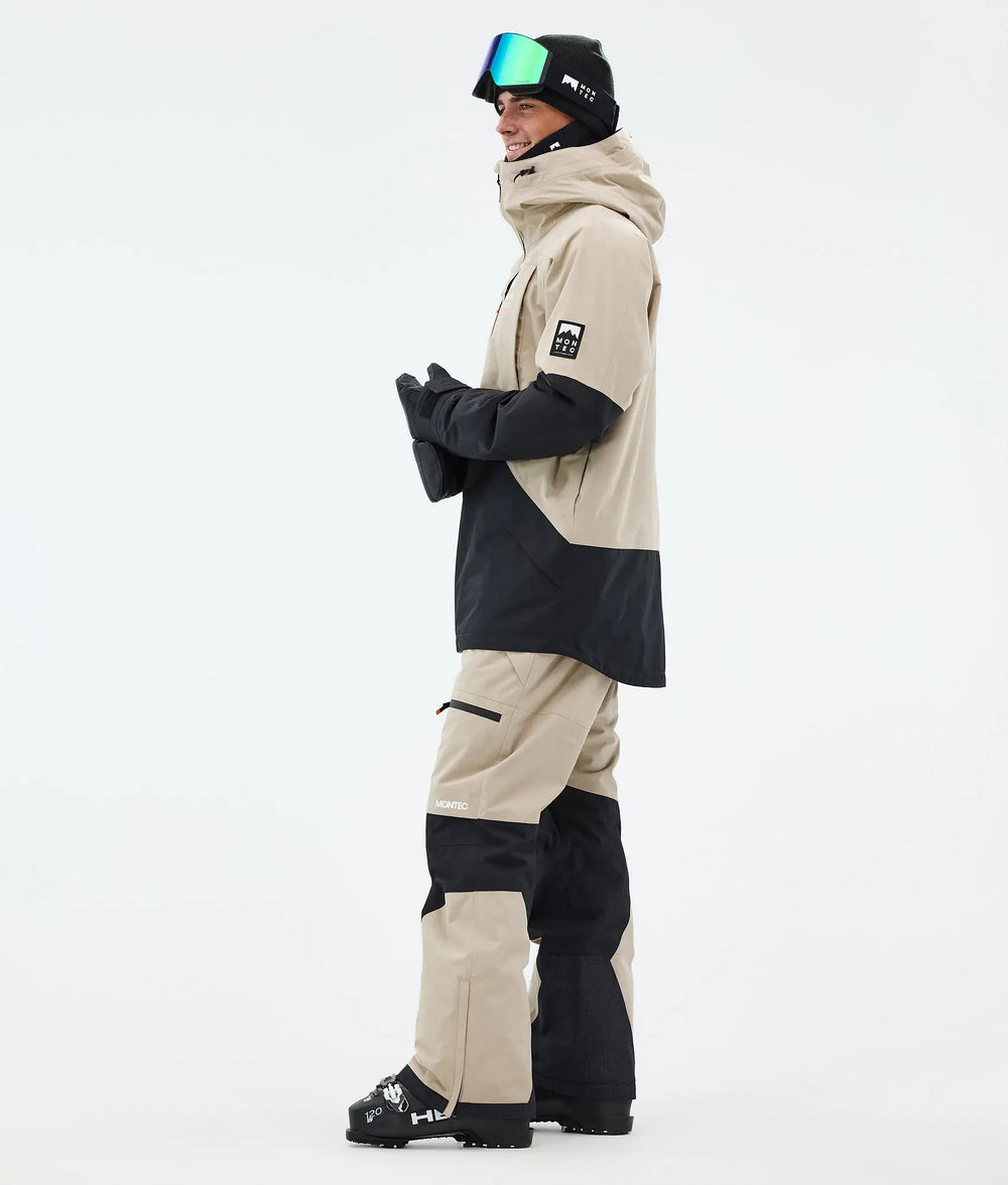 Arch Veste de ski pour homme – Sable / Noir