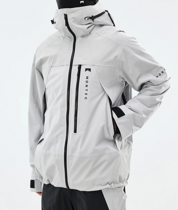Oracle Veste de ski pour homme – Gris clair