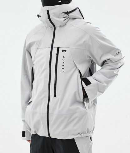 Oracle Veste de ski pour homme – Gris clair